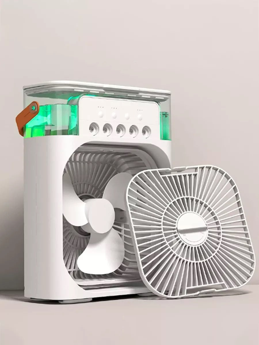 VENTILADOR PORTATIL CON HUMIDIFICADOR