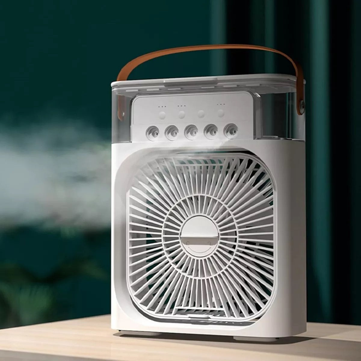 VENTILADOR PORTATIL CON HUMIDIFICADOR